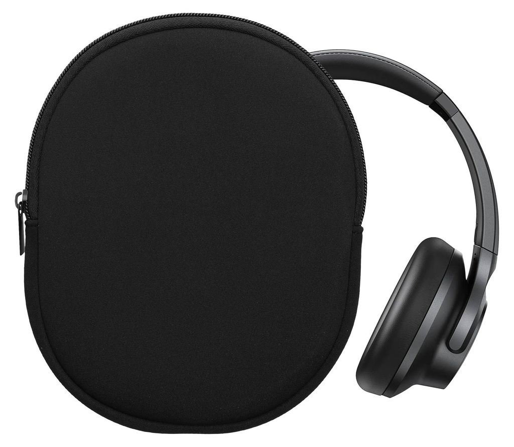 kwmobile Neopren Kopfhörer Tasche für Headset / Overear headphone - Kopfhörer Case - Hülle Reise Beutel für Headset Headphones - Weiche Over Ear