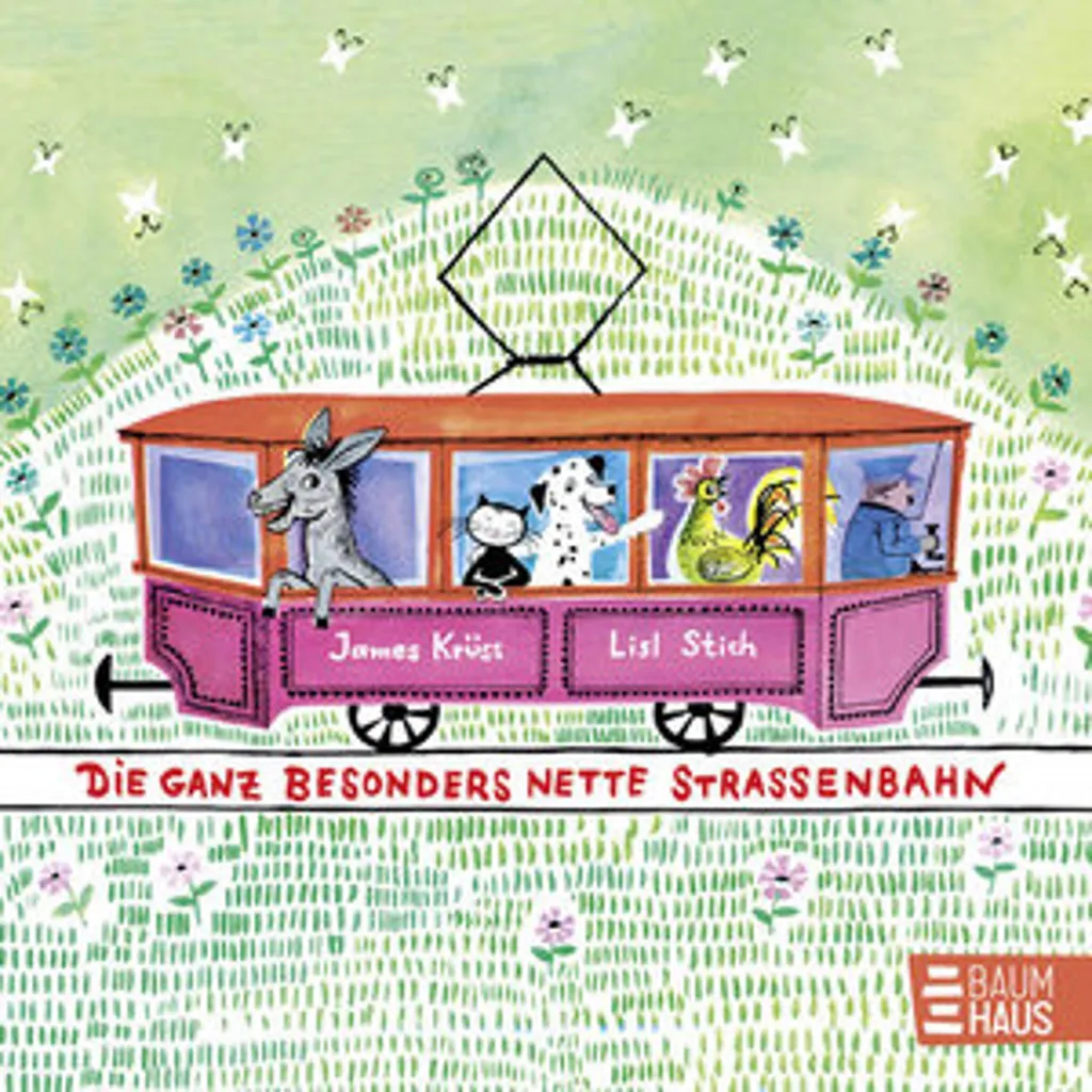 Livre Die ganz besonders nette Straßenbahn avec illustrations couleurs