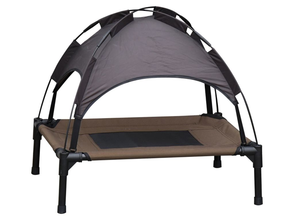 Pelíšek pro psy s přístřeškem PAWHUT D04-057CF - A Obrázek produktu 
