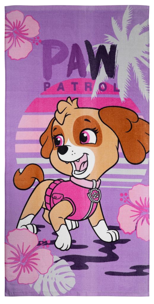 Paw Patrol - Skye Kinder Strandtuch Badetuch Handtuch 100% Produktbild 