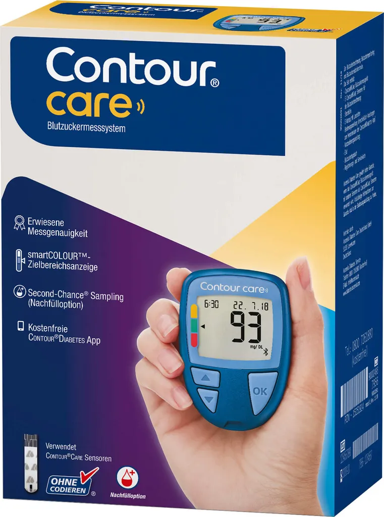 Misuratore di glicemia Contour Care, 1 pz. Dispositivo