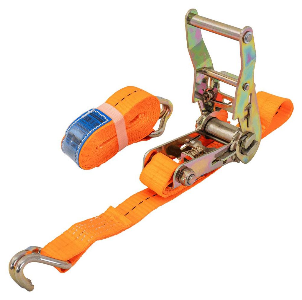 Unitrailer 3 M/25 Mm/1 T Oranges Transportband Mit Spanner Produktbild 
