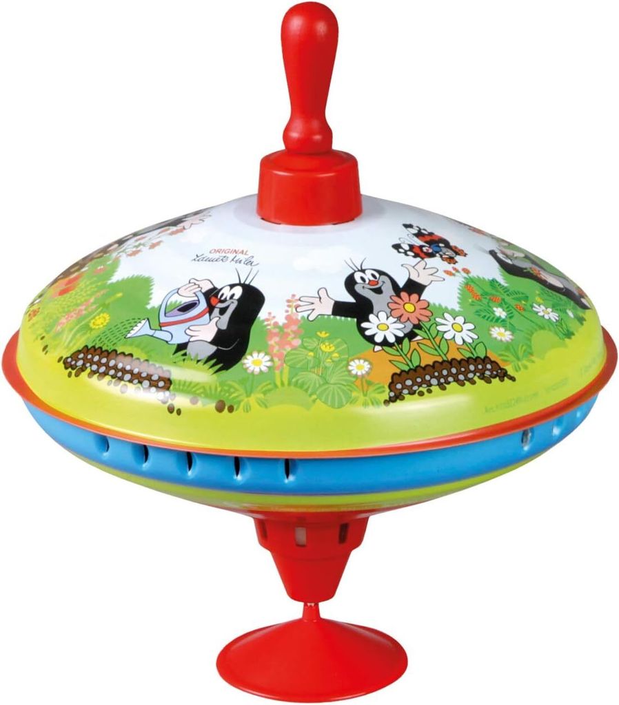LENA Brummkreisel im Schaukarton Der kleine Maulwurf 19cm Produktbild 