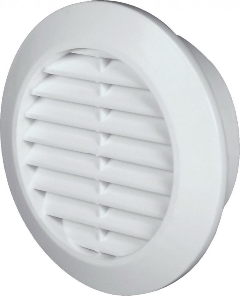 Griglia di ventilazione bianca per un'apertura di 60 mm Immagine del prodotto 