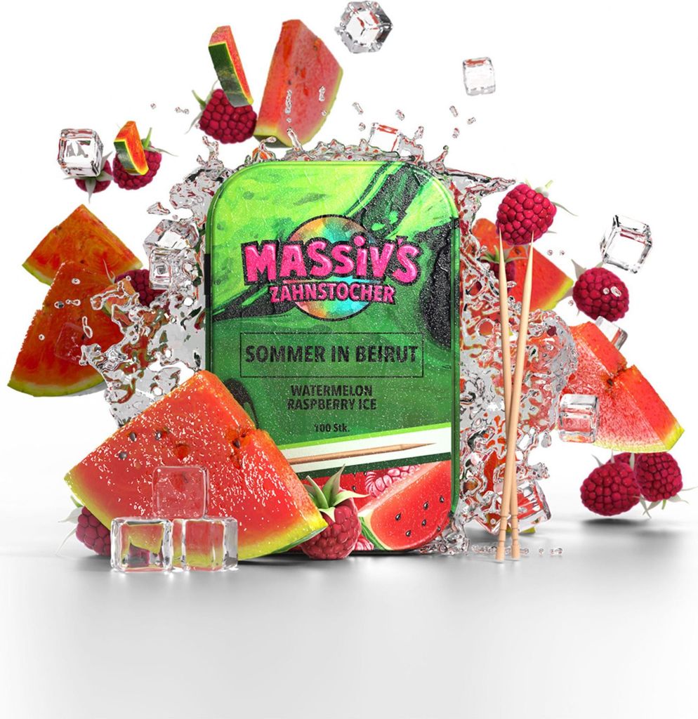 Aromatisierte Zahnstocher Sommer in Beirut – Al Massiva – Produktbild 