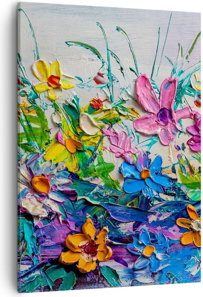 Bild auf Leinwand - Leinwandbild - Einteilig - Blumen die Produktbild 