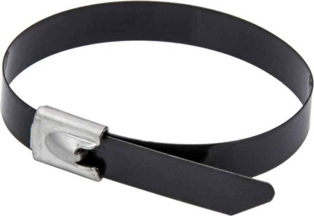 Kabelbinder aus beschichtetem Stahl, 7,9 x 360 mm, SS304, 20 Stück - DED 11NC8361