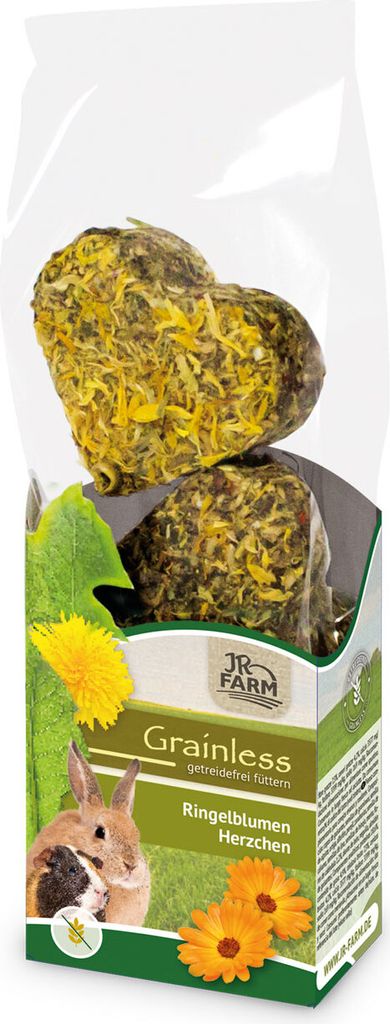 JR Grainless Ringelblumen Herzchen 105 g