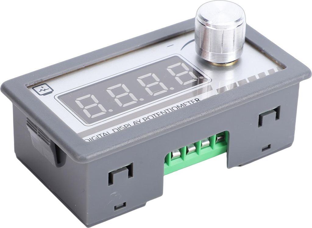 DC-Digitalpotentiometer, programmierbarer variabler Widerstand mit 4-stelliger Anzeige für Drehzahlregler, SPS-Wechselrichter, Impedanz 20 kΩ