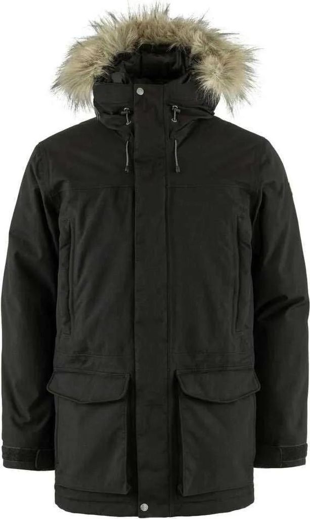 Fjällräven Nuuk Lite Parka Schwarz S Herren Schwarz S