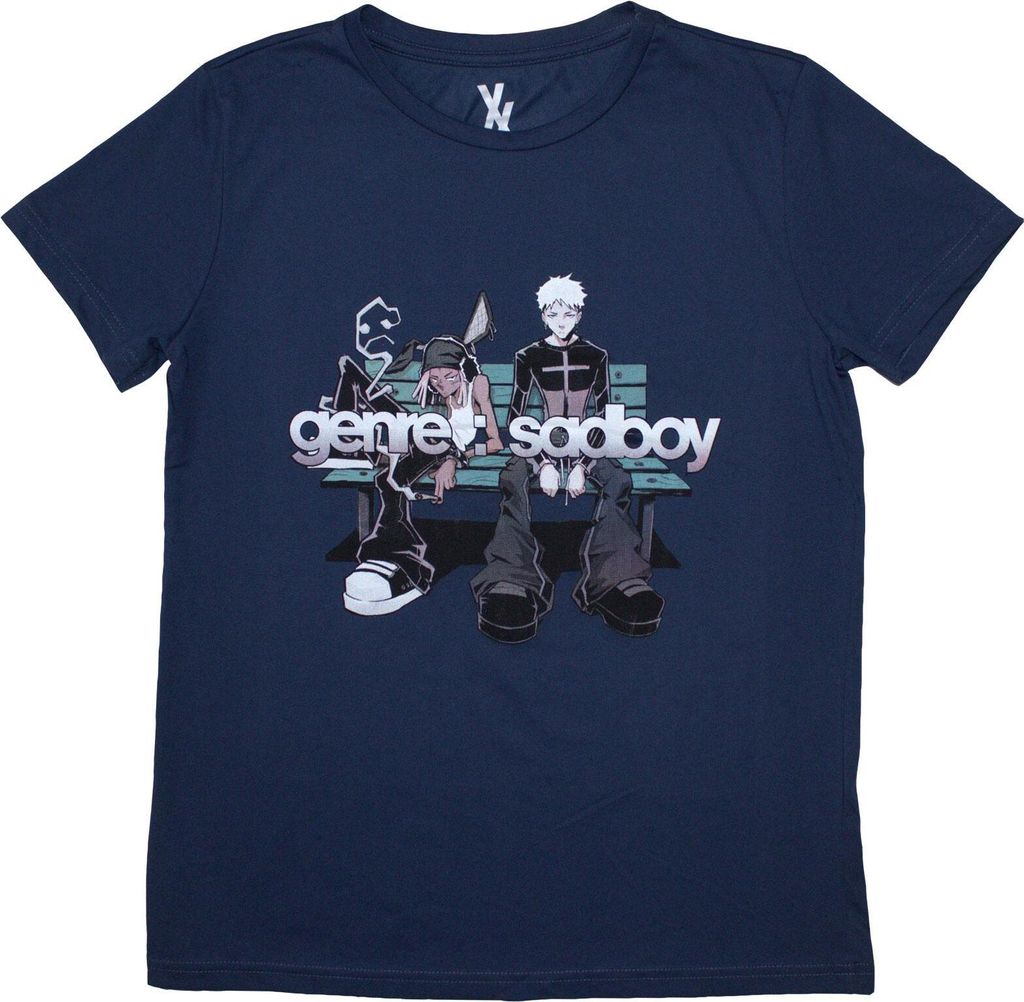 Machine Gun Kelly - T-Shirt für Damen RO12409 (M) (Jeansblau)