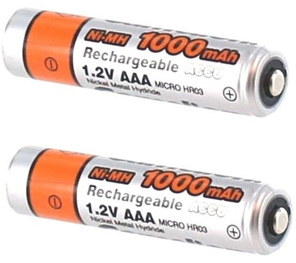 Akku für Doro PhoneEasy 105WR NiMH 2,4 Volt 1000 mAh silberfarben.