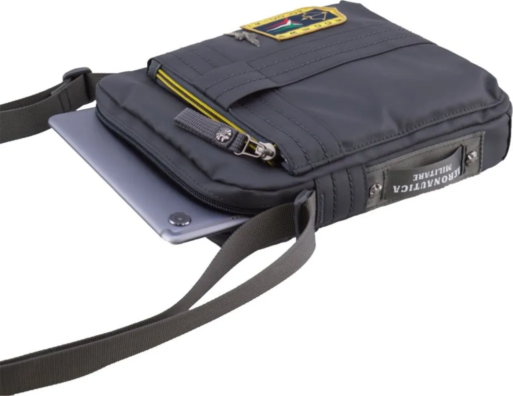 Borsa Aeronautica Militare Frecce AM341BL Blu - Borsello Uomo Originale - 3
