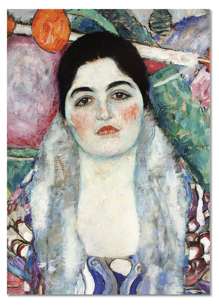Giallobus - Nahaufnahme von Friedericke Maria Beer - Gustav Klimt - 50L x 70W cm - Bild - Acrylglas