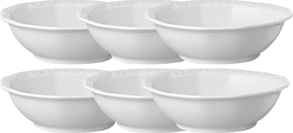 Rosenthal Maria Weiss Müslischalenset 17 cm 6tlg. Produktbild 