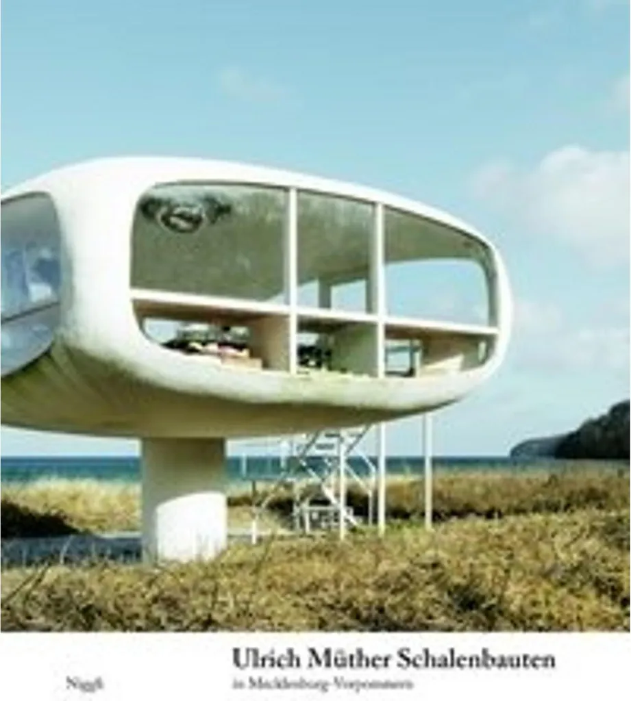 Beau livre architecture béton Ulrich Müther monographie de référence