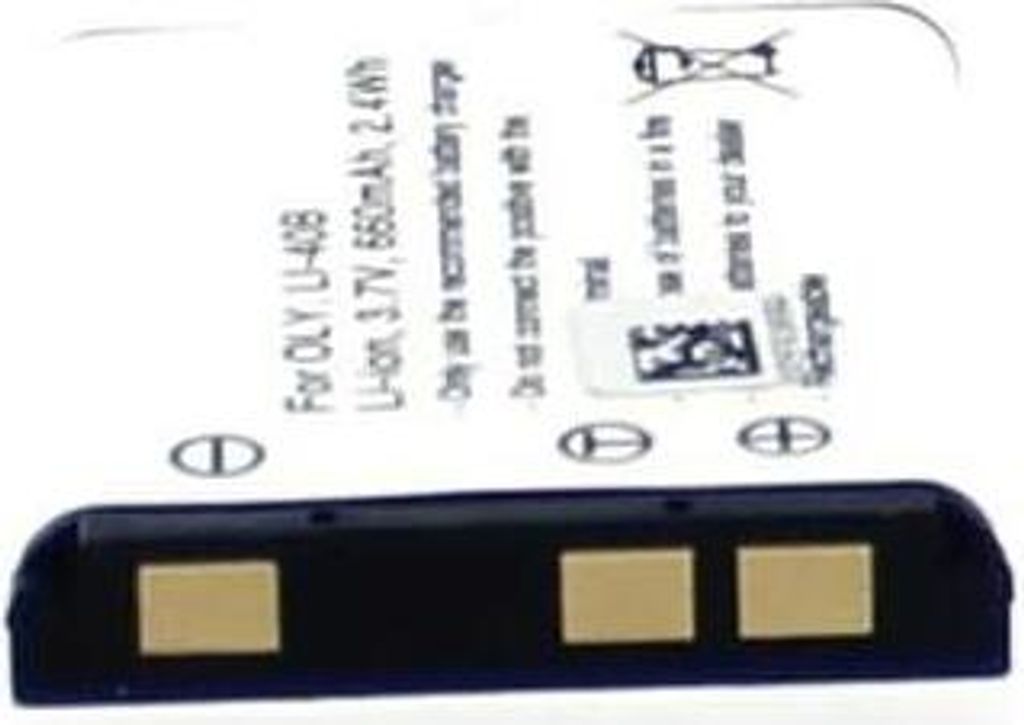 Akku für Praktica Luxmedia 16-Z51 Li-Ion 3,7 Volt 650 mAh schwarz
