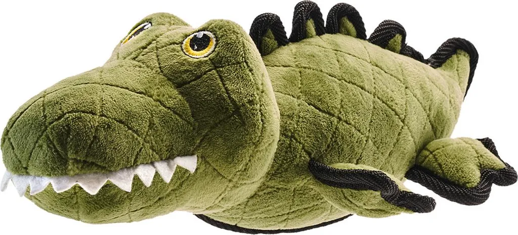 hunter robusto coccodrillo giocattolo per cani 38 cm verde