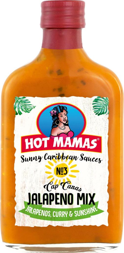 Hot Mamas Cap Canas Jalapeno Mix Sauce przyjemnie pikantny Zdjęcie produktu 