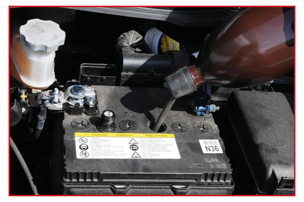 Bouteille de remplissage KS TOOLS 550.1701 avec arrêt de débit auto - 2