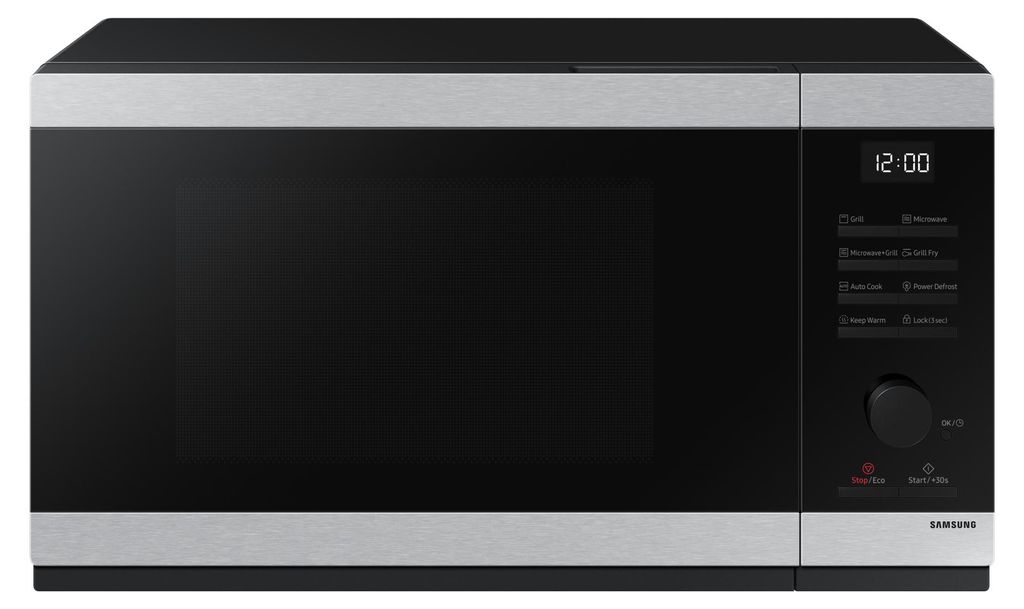 Samsung Grill-Mikrowelle MG32DG4524CTE1 900 W 32 l Edelstahl schwarz