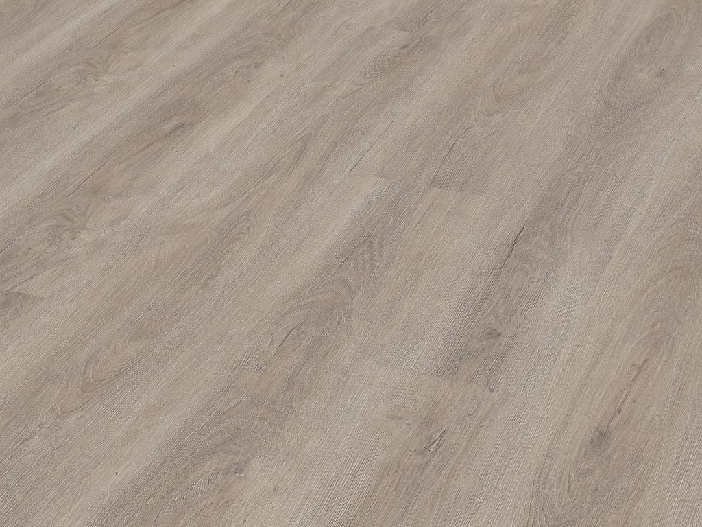 BASICfloor | 2,244 m² | Braun 2mm Vinylboden Landhausdiele Eiche Maui, SPC Rigid Klickboden, wasserfest fußbodenheizungsgeeignet mit Trittschalld...