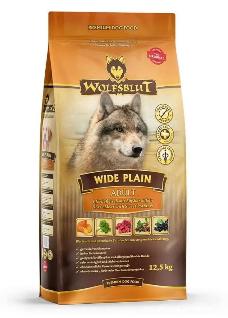 Wolfsblut Wide Plain - Pferdefleisch und Süßkartoffel, Produktbild 