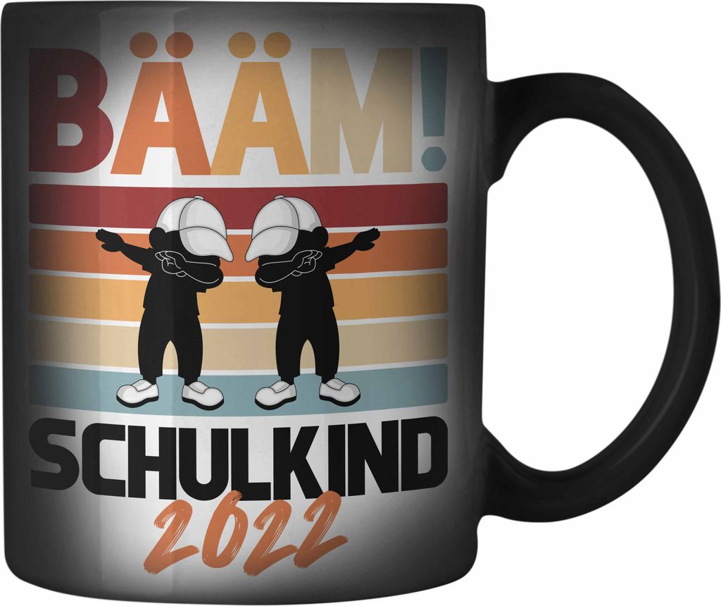Trendation - Einschulung Jungs Geschenk für Schultüte Füllung Farbwechsel Zauber-Tasse Schulstart 1. Schultag Schuleinführung Schulanfang Gesch...