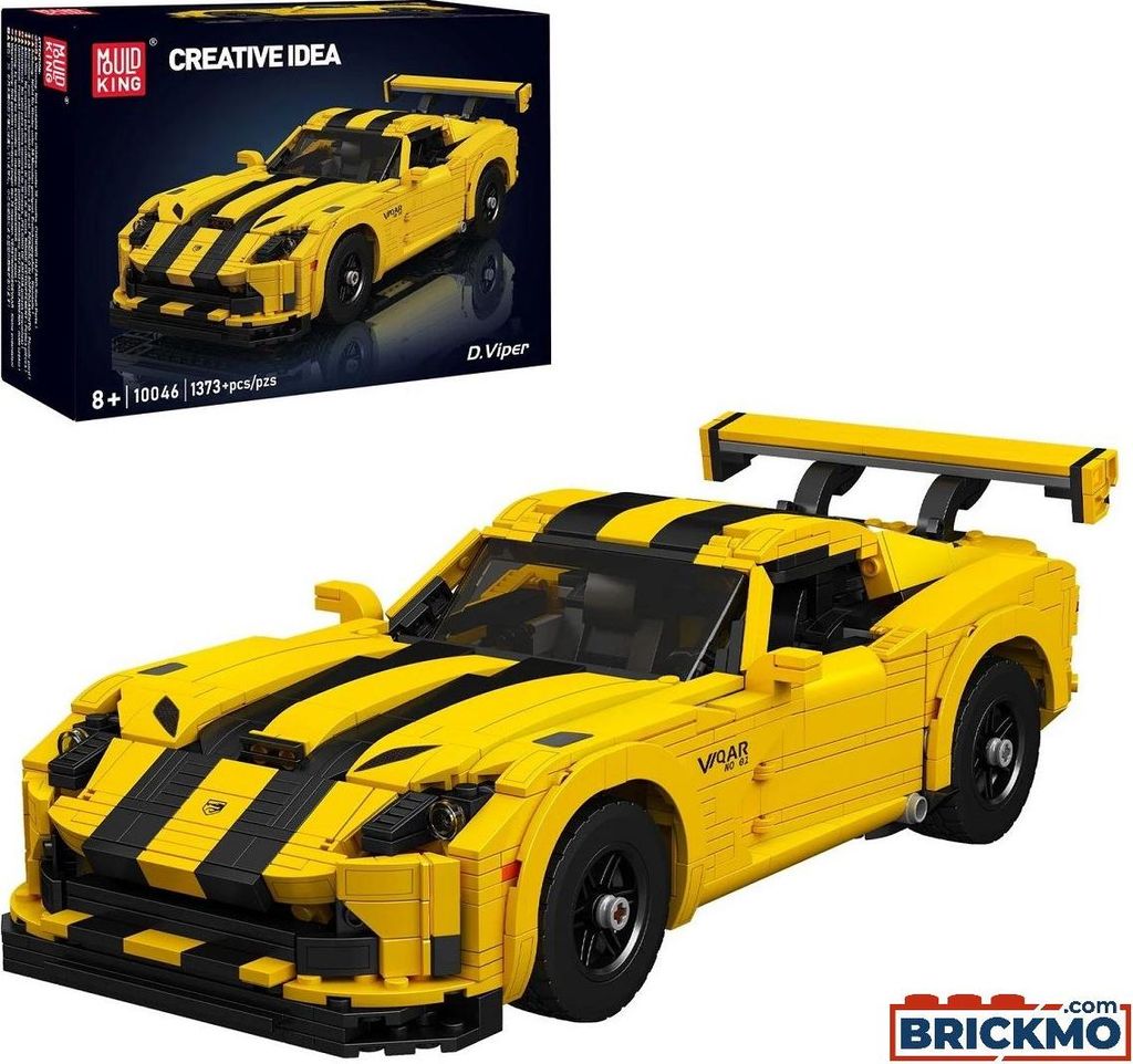 Mould King D. Viper Sportwagen 10046S Zdjęcie produktu 