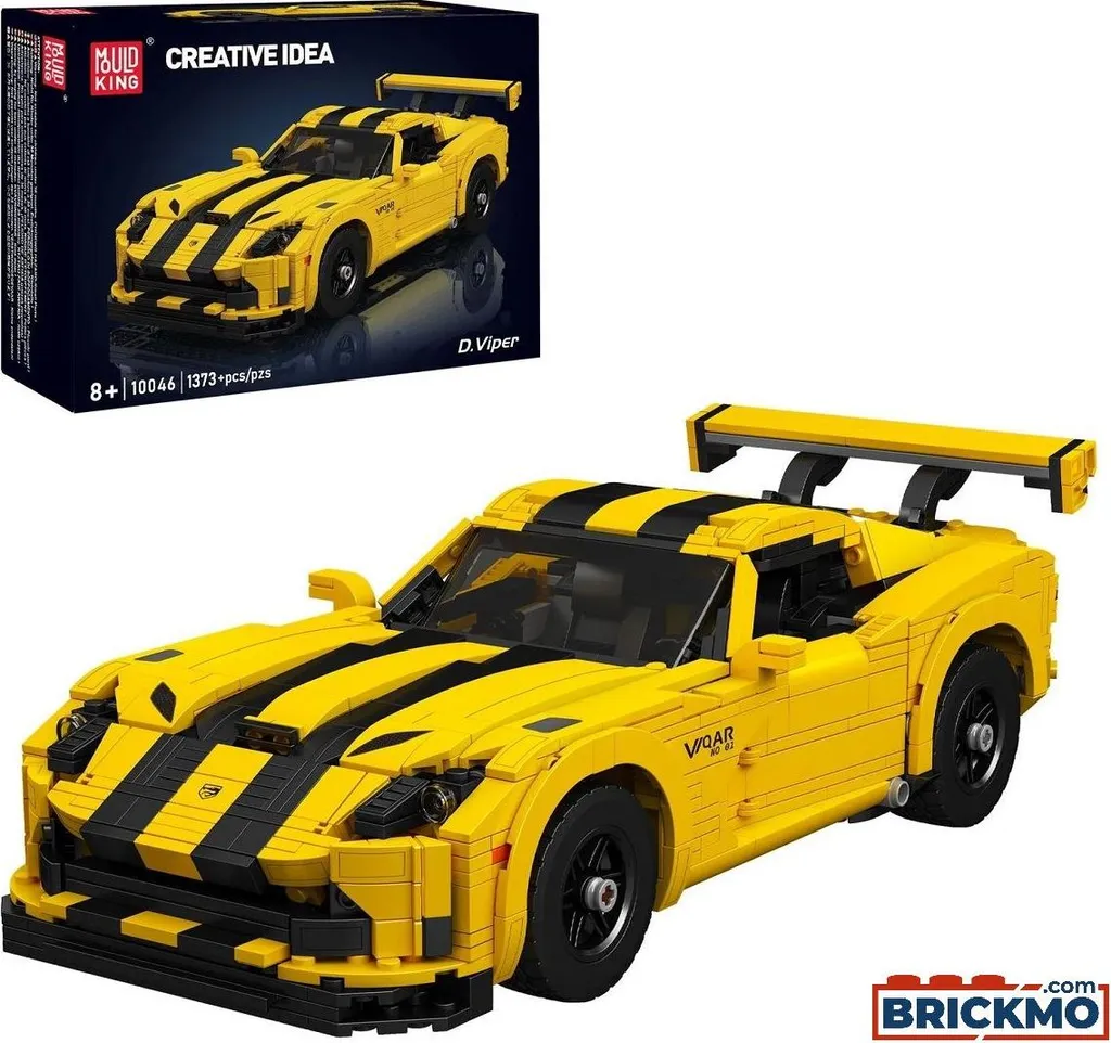 Mould King D. Viper Sportwagen 10046S : Maquette de Voiture de Sport