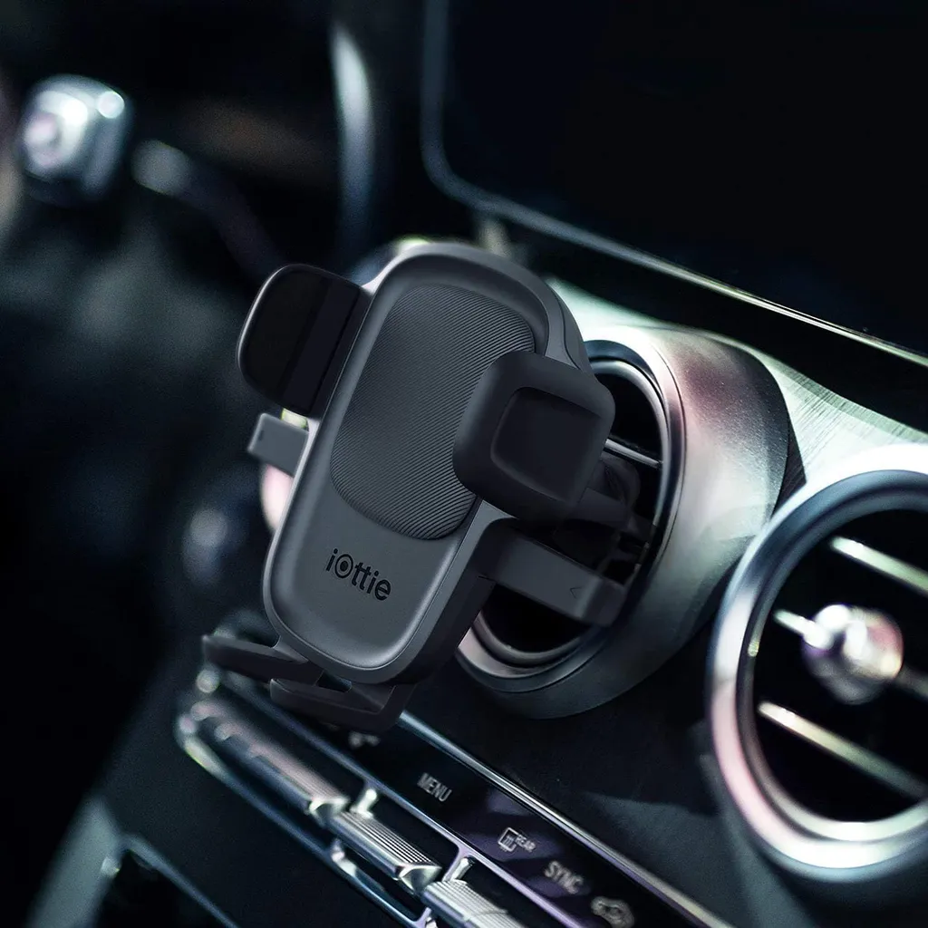 Support Smartphone Voiture pour Grille d'Aération avec Fixation Rapide - 16