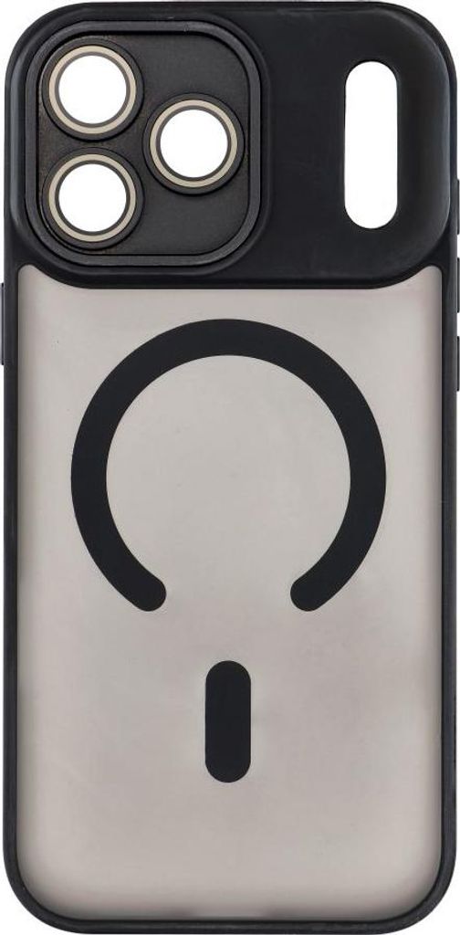 VARIETE MAG COVER Case kompatibel mit MagSafe passend für IPHONE 17 PRO MAX black