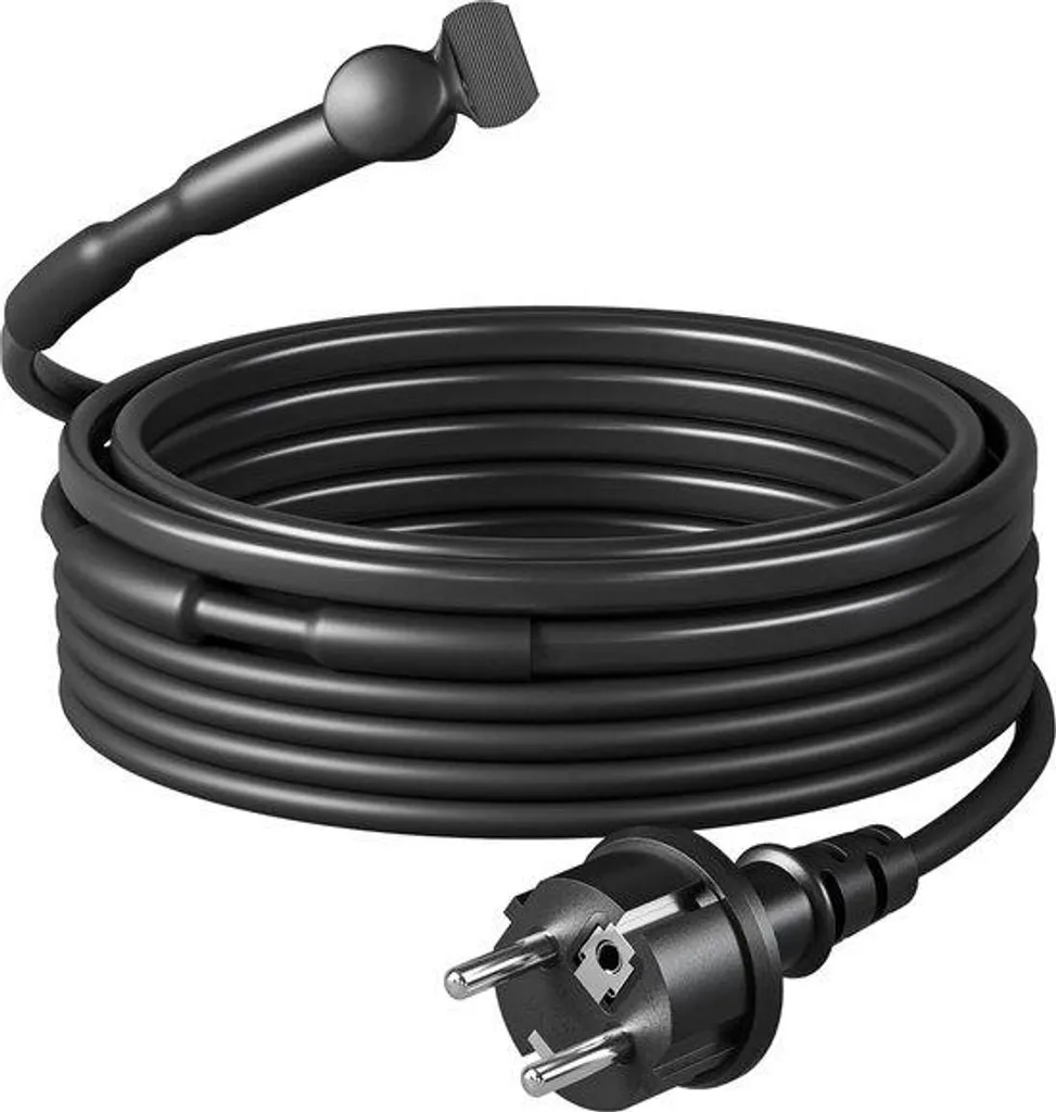 Câble chauffant 230V 4m protection gel 15W/m IP44 étanche extérieur