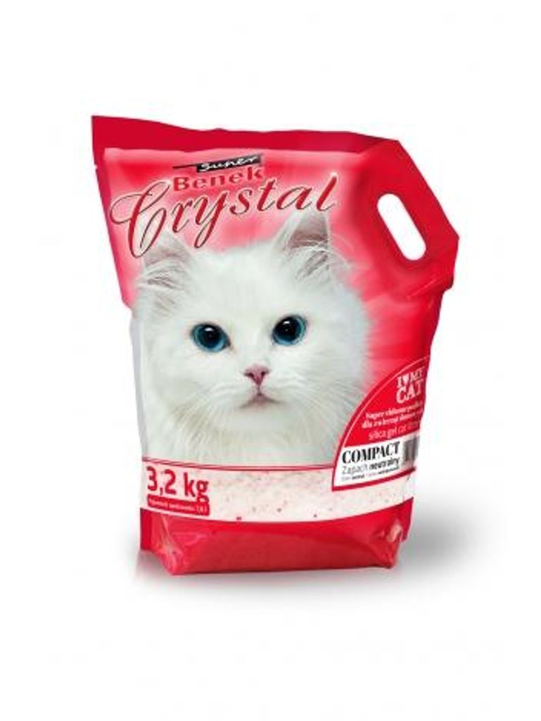 Super Benek Crystal Compact Katzenstreu Sternenstaub 76L