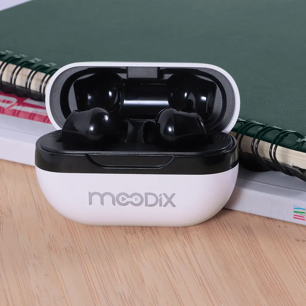 Écouteurs Bluetooth IPX4 Étanche avec Réduction de Bruit Active Moodix - 6