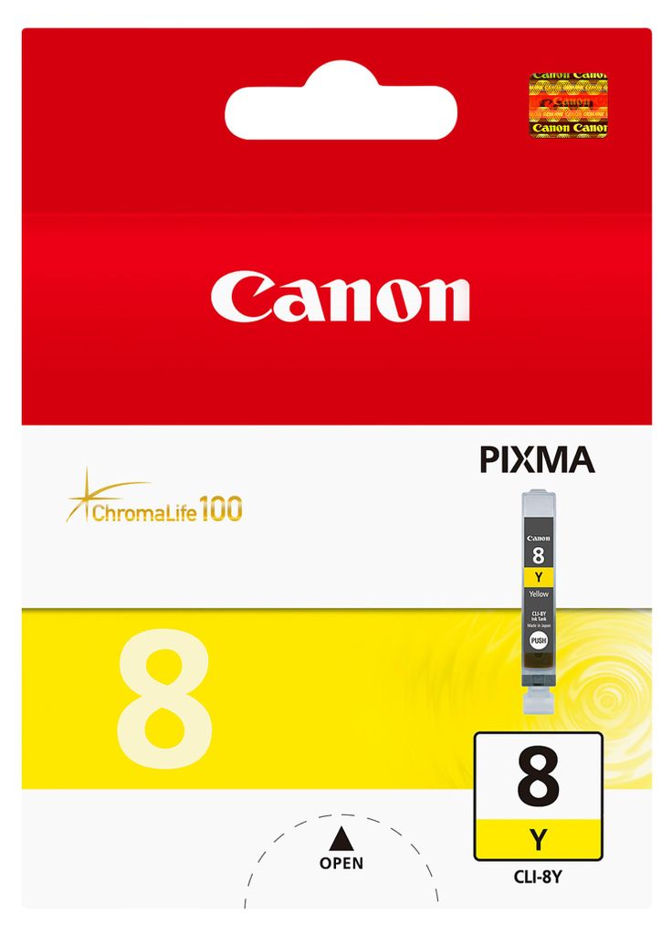 Canon Cartouche d'encre jaune CLI-8Y Image du produit 