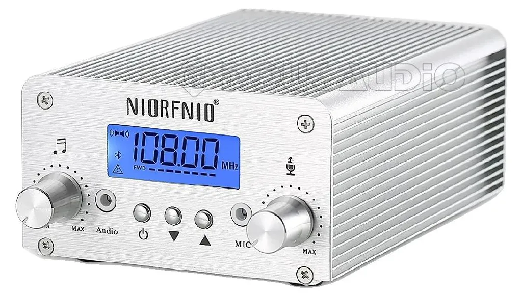 Émetteur FM pour Cinéma Drive-in et Événements, 15W avec Bluetooth 5m