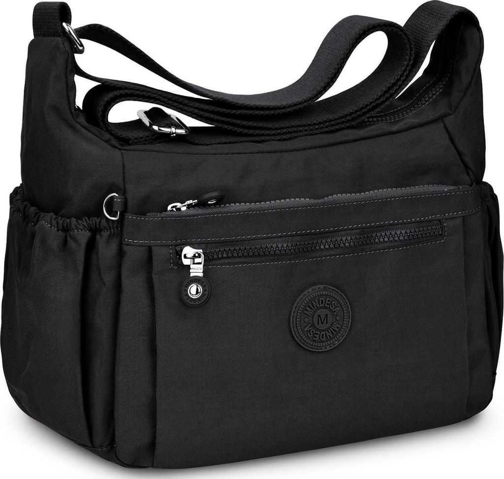 WACCET Umhängetasche Damen Nylon Groß Crossbody Bag Produktbild 
