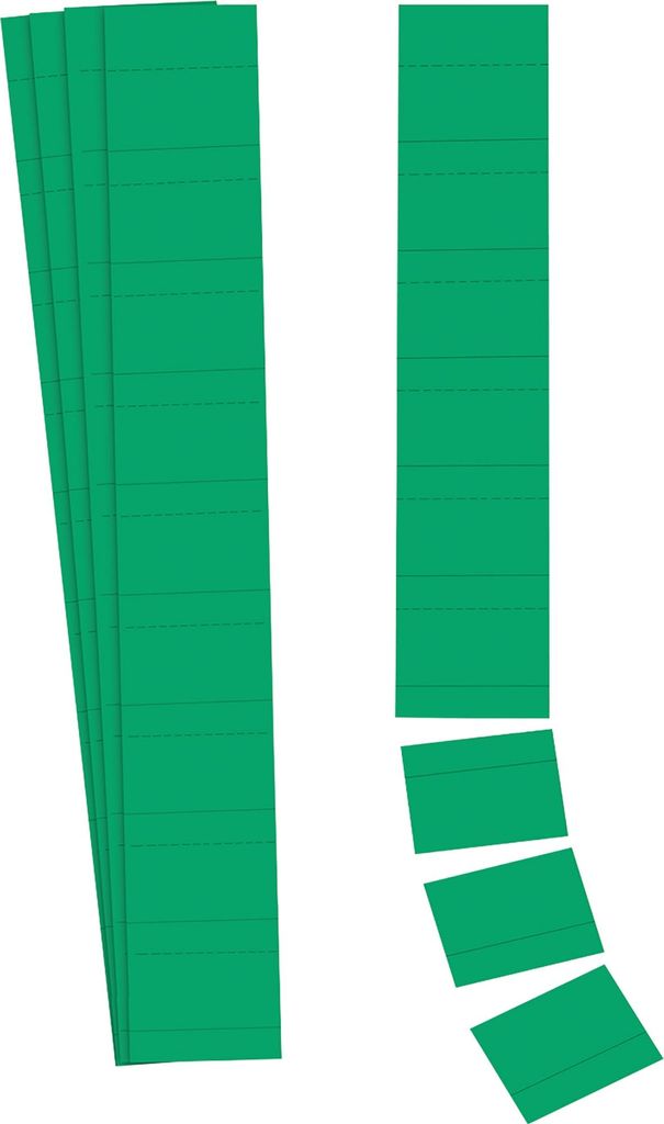 Ultradex Einsteckkarte 140613 60x32mm moos 90 St./Pack.
