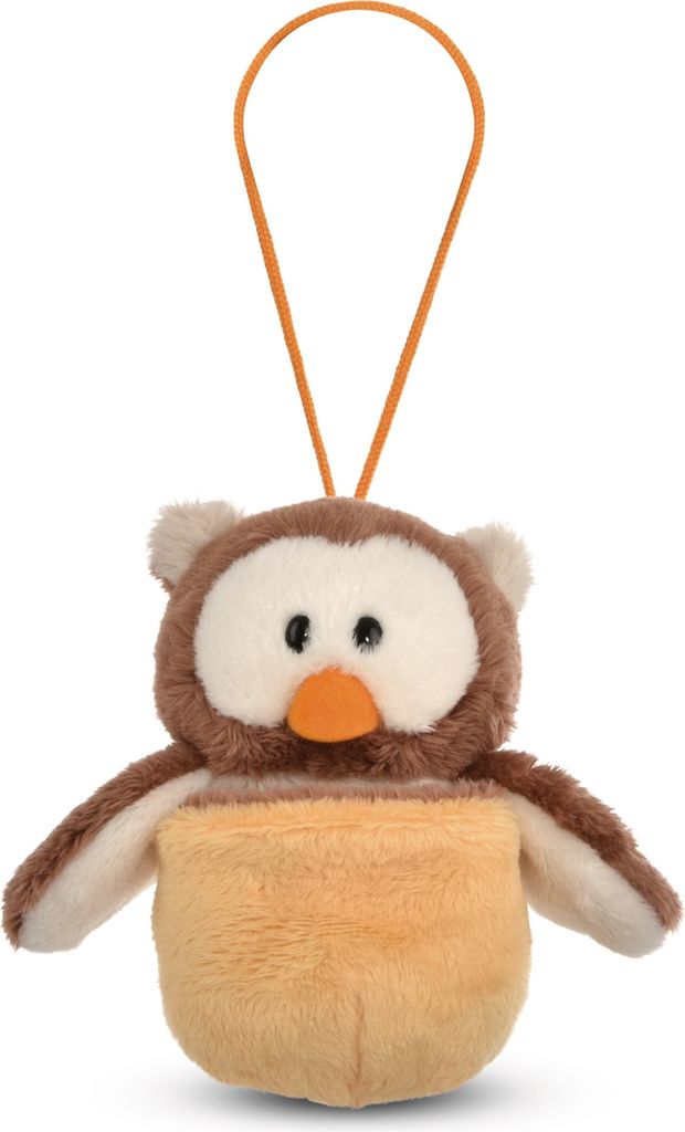 Nici Reversible Eule Oscar Im Nest Teddy Beige  Beige One Produktbild 