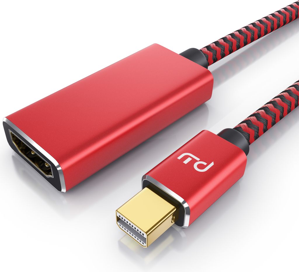 Primewire 4k Mini Displayport zu Hdmi 2.0 Adapter – mini DP Kabel – 4k@60Hz - Thunderbolt 1 - 2 - Audio und Video