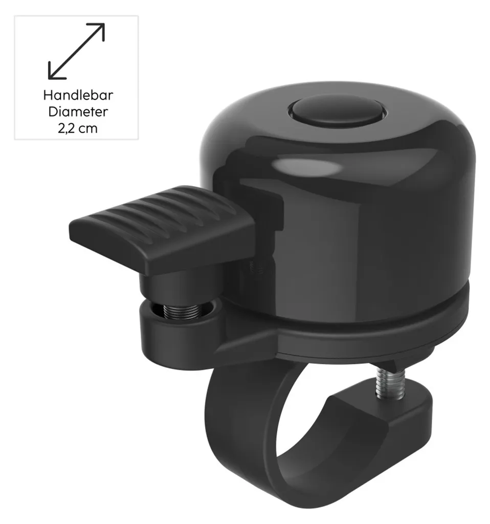 AirBell Pro Sonnette Vélo Ø22mm avec Compartiment Localiser Apple - 7