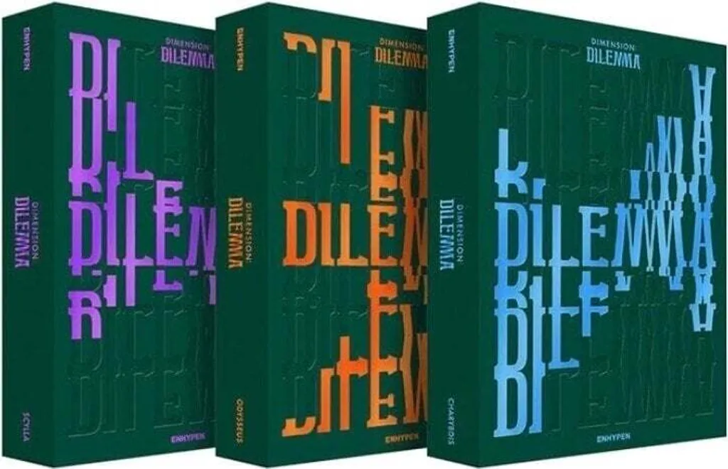 Enhypen Dimension : Dilemma Album CD Version Aléatoire K-Pop Officiel