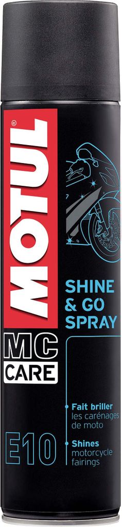 MOTUL MC CARE E10 SHINE & GO SPRAY 400 ml Produktbild 