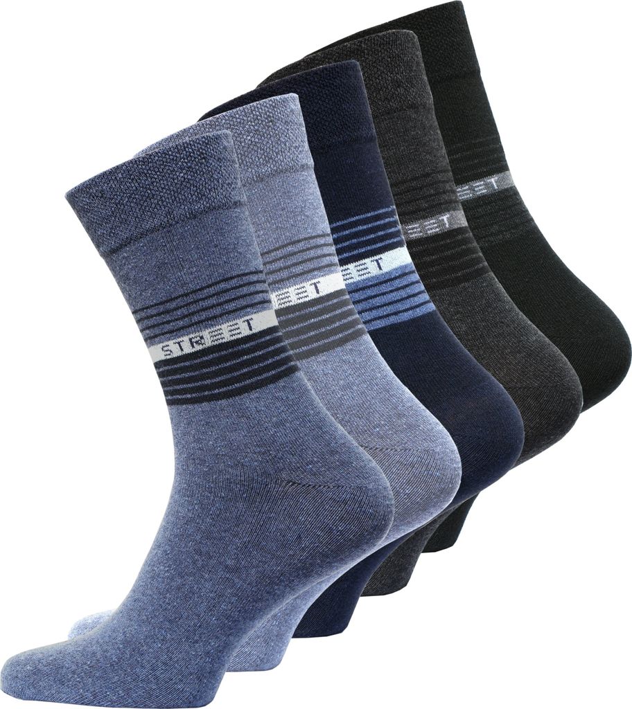 Cotton Prime® 10 Paar Socken STREET 43-46 Produktbild 