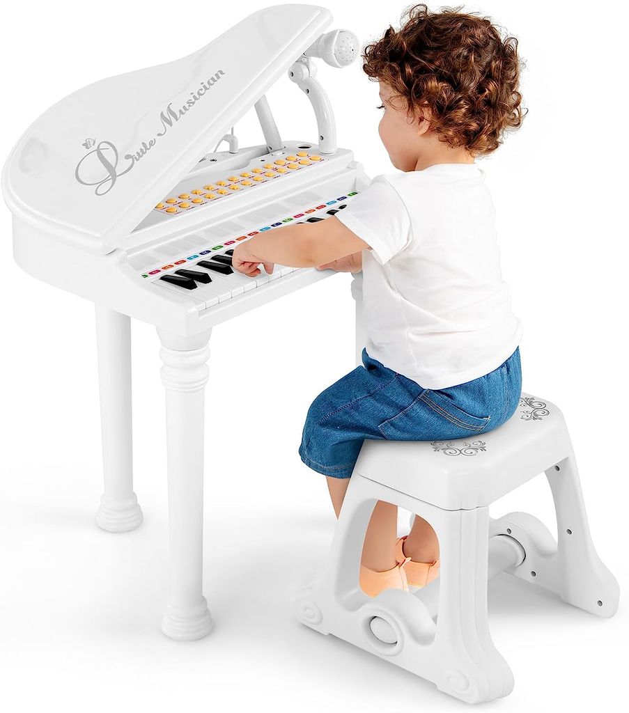 Klavier für Kinder, Elektronisches Keyboard Piano 37 Tasten, Kinder Piano