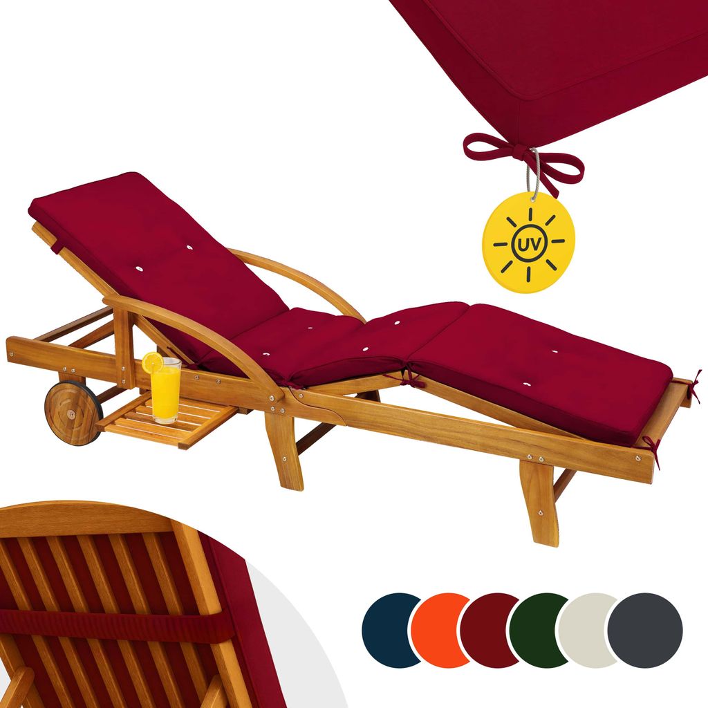 DETEX® Auflage Liege wetterfest UV-beständig Schlaufen Produktbild 