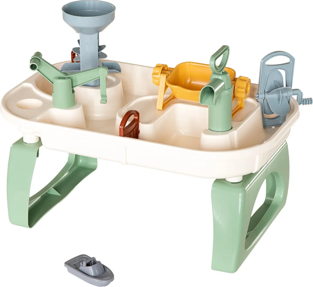 Table d'Activité Eau et Sable Cavallino avec Couvercle et Kit Accessoires - 5