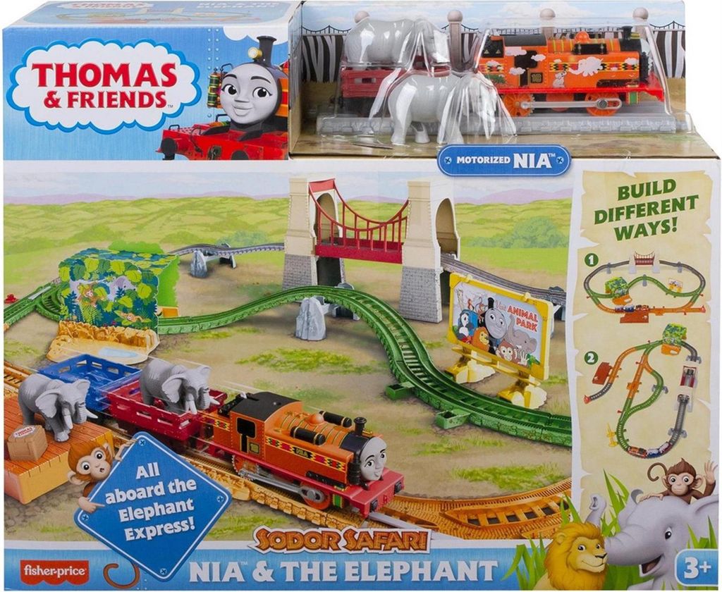 Fisher Price Thomas die Lokomotive NIA und Elefanten Produktbild 