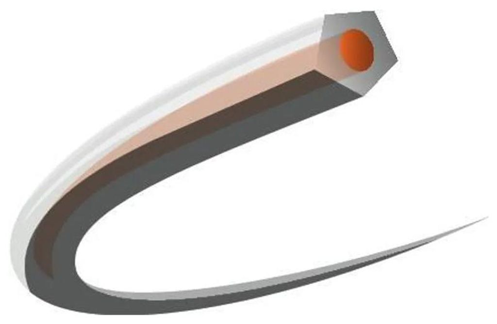 Fil  de coupe HUSQVARNA 597669211 2,4 mm Orange/translucide Image du produit 